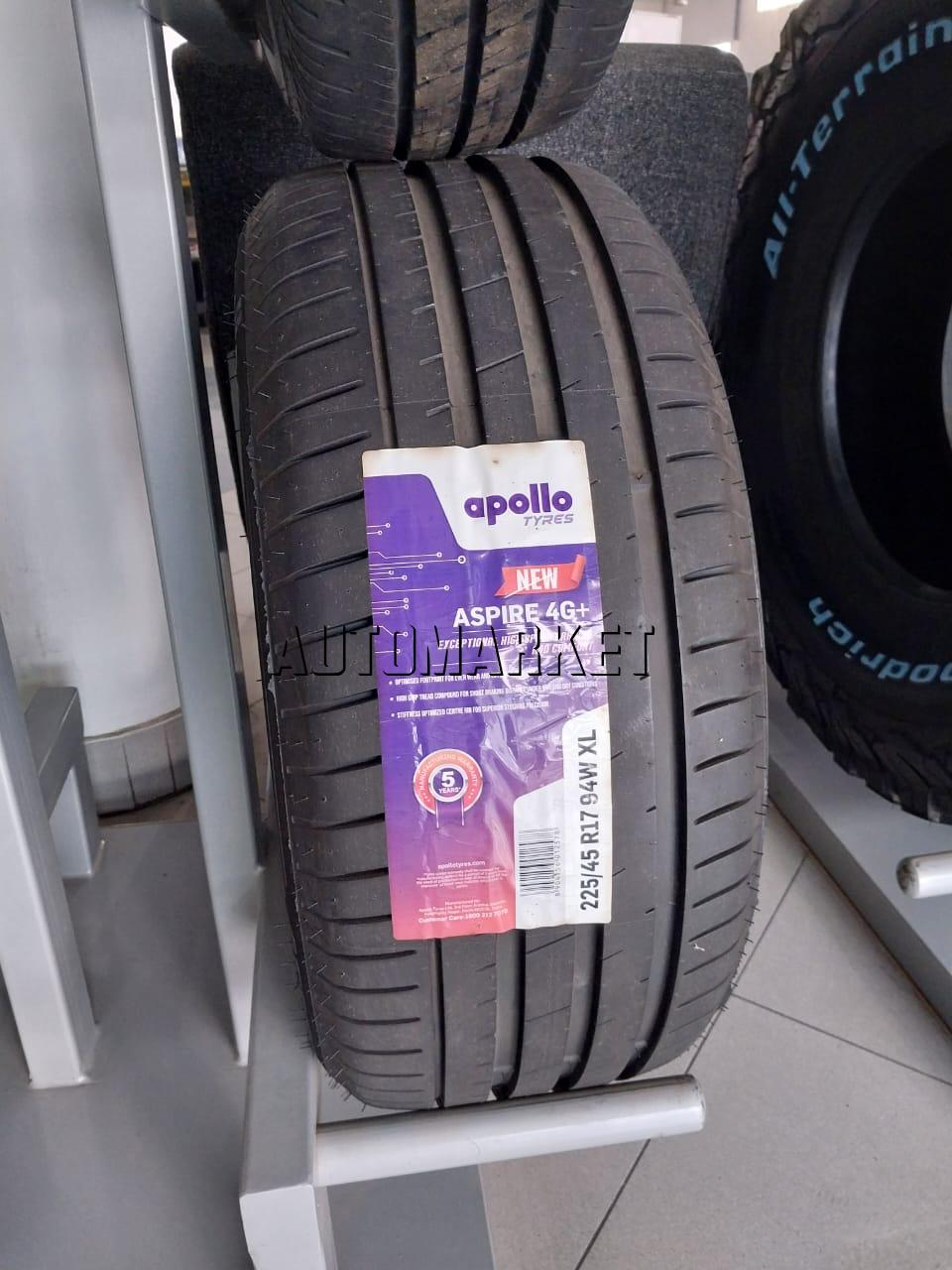 225/45R17 Apollo Tyre (India)