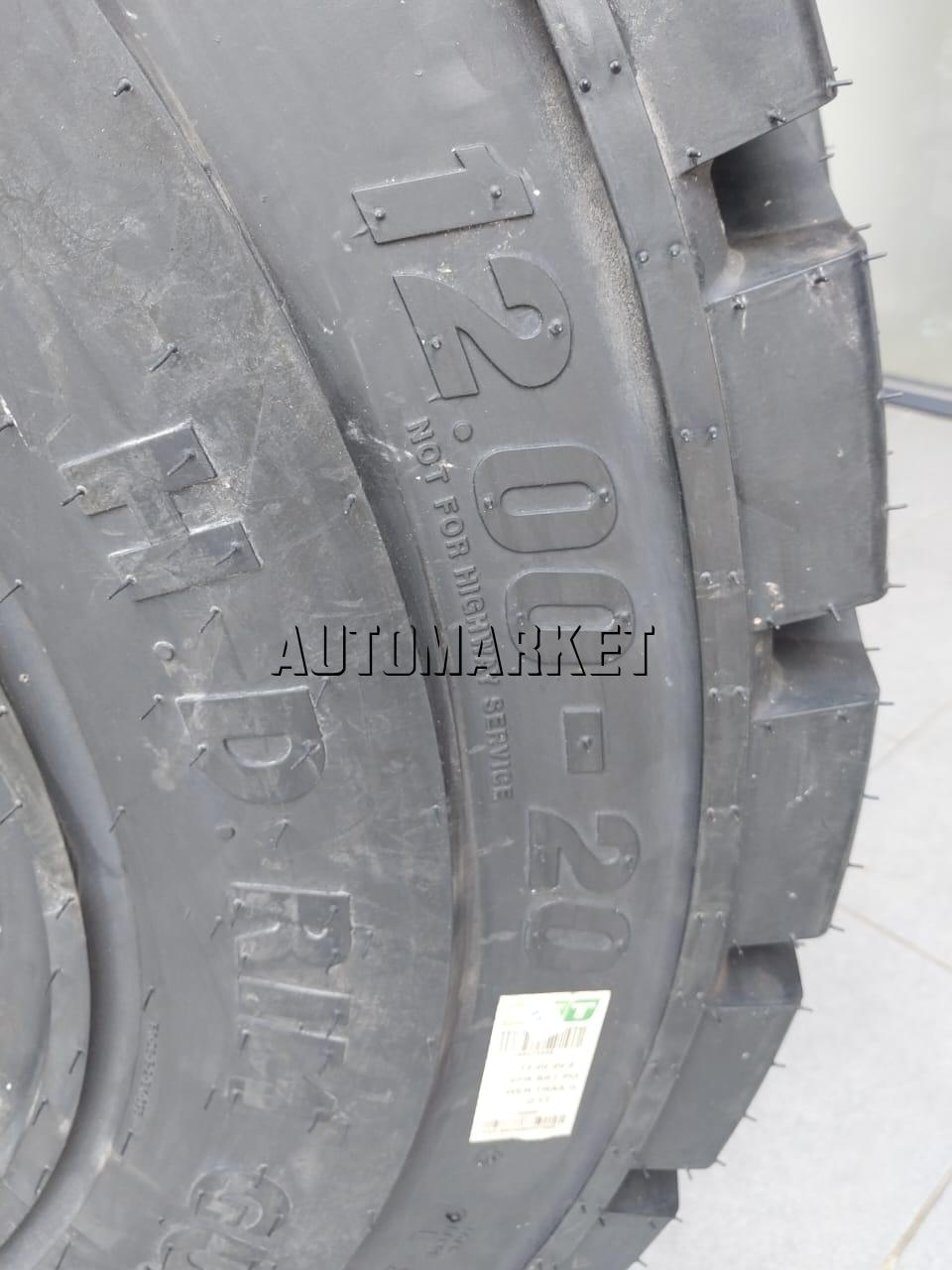 12.00-20 BKT Forklift Tubetype Industrial Tyre from India