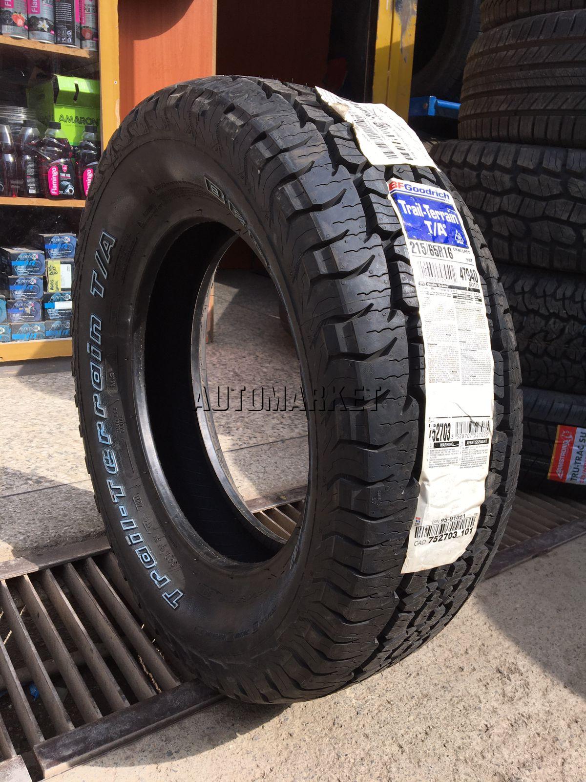 215/65R16 BF Goodrich T/A Tyre
