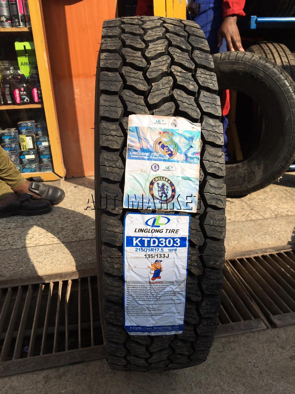 215/75R17.5 Ling Long KTD 303 (Drive) Truck Tyre from China