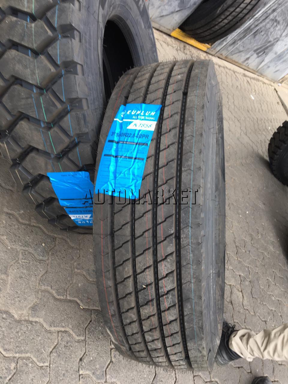 315/80R22.5 Kunlun Highway / Steering Truck Tyre from China