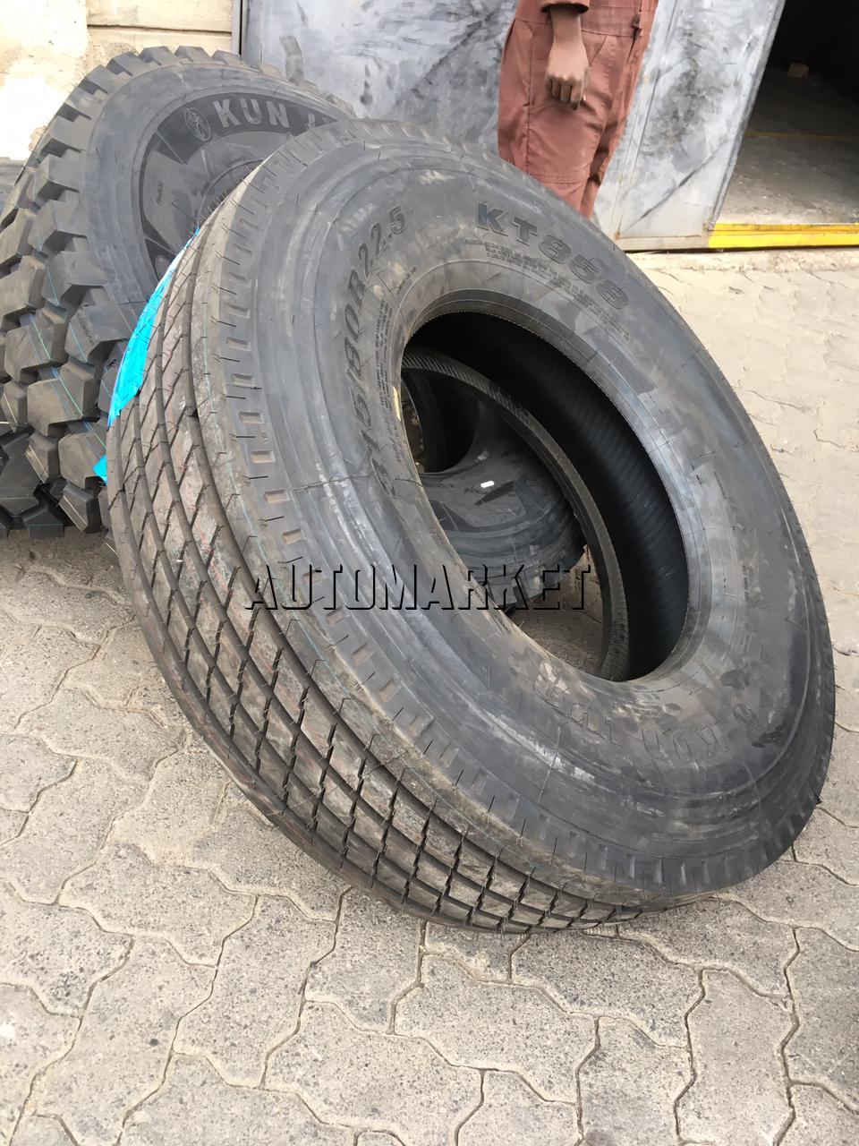 315/80R22.5 Kunlun Highway / Steering Truck Tyre from China