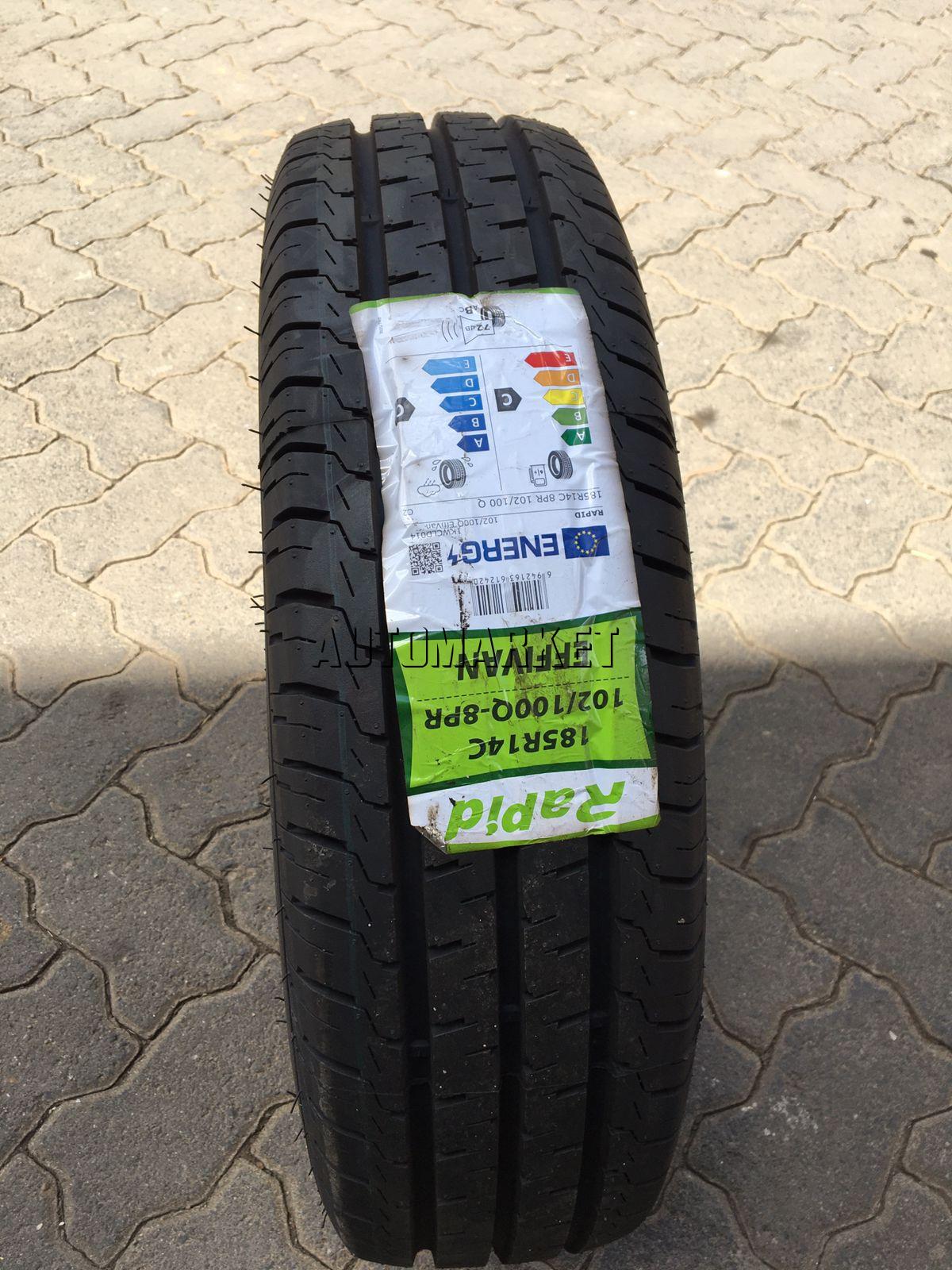 185R14C Rapid Effivan Commercial Tyre