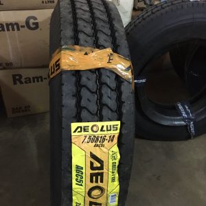 7.50R16 Aeolus Truck Tyre from China