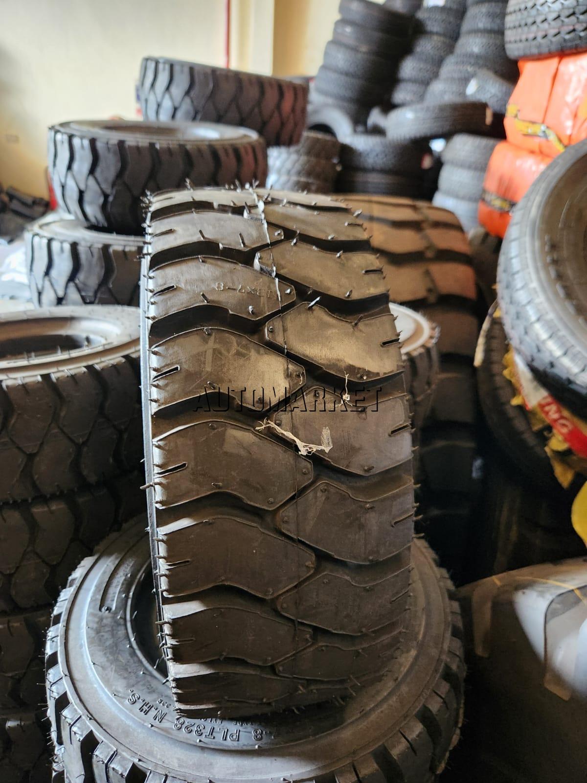 18×7-8 Armour Tubetype (Pneumatic) Forklift Tyre from China
