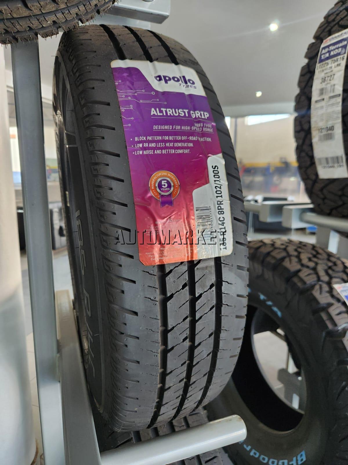185R14C Apollo Tyres Commercial Tyre