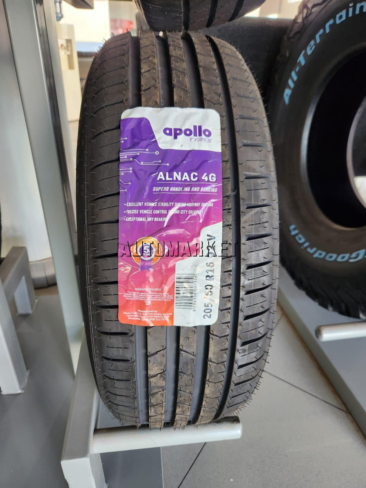 205/60R16 Apollo Passenger Tyre from India