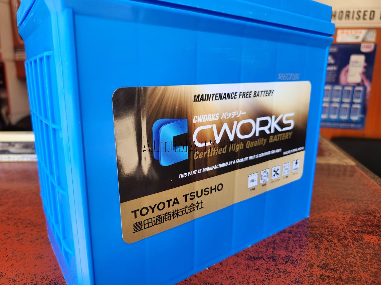 CWORKS NS60 (045) Car Battery – Toyota Tsusho Malaysia