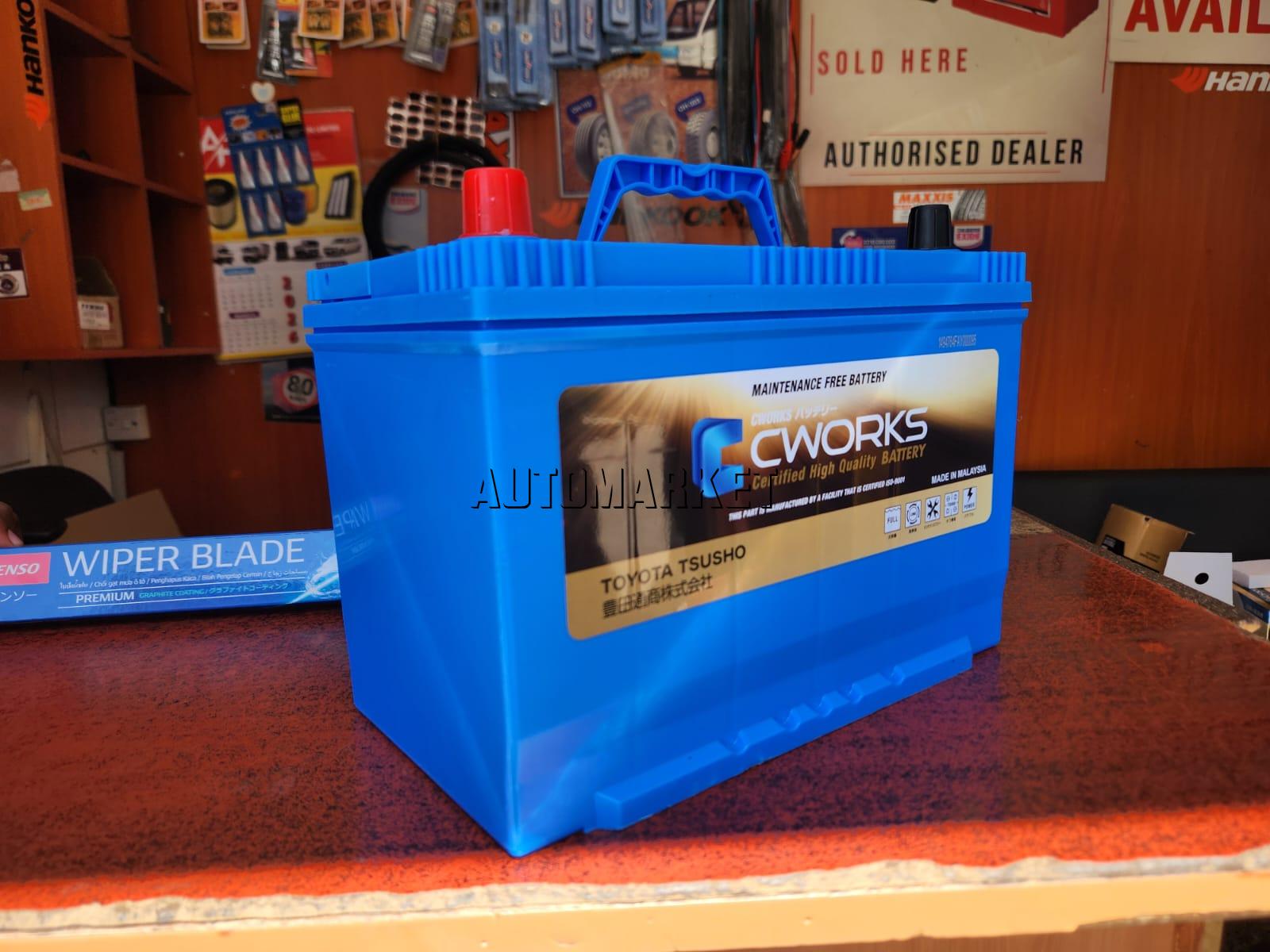 CWORKS N70 Car Battery – Toyota Tsusho Malaysia