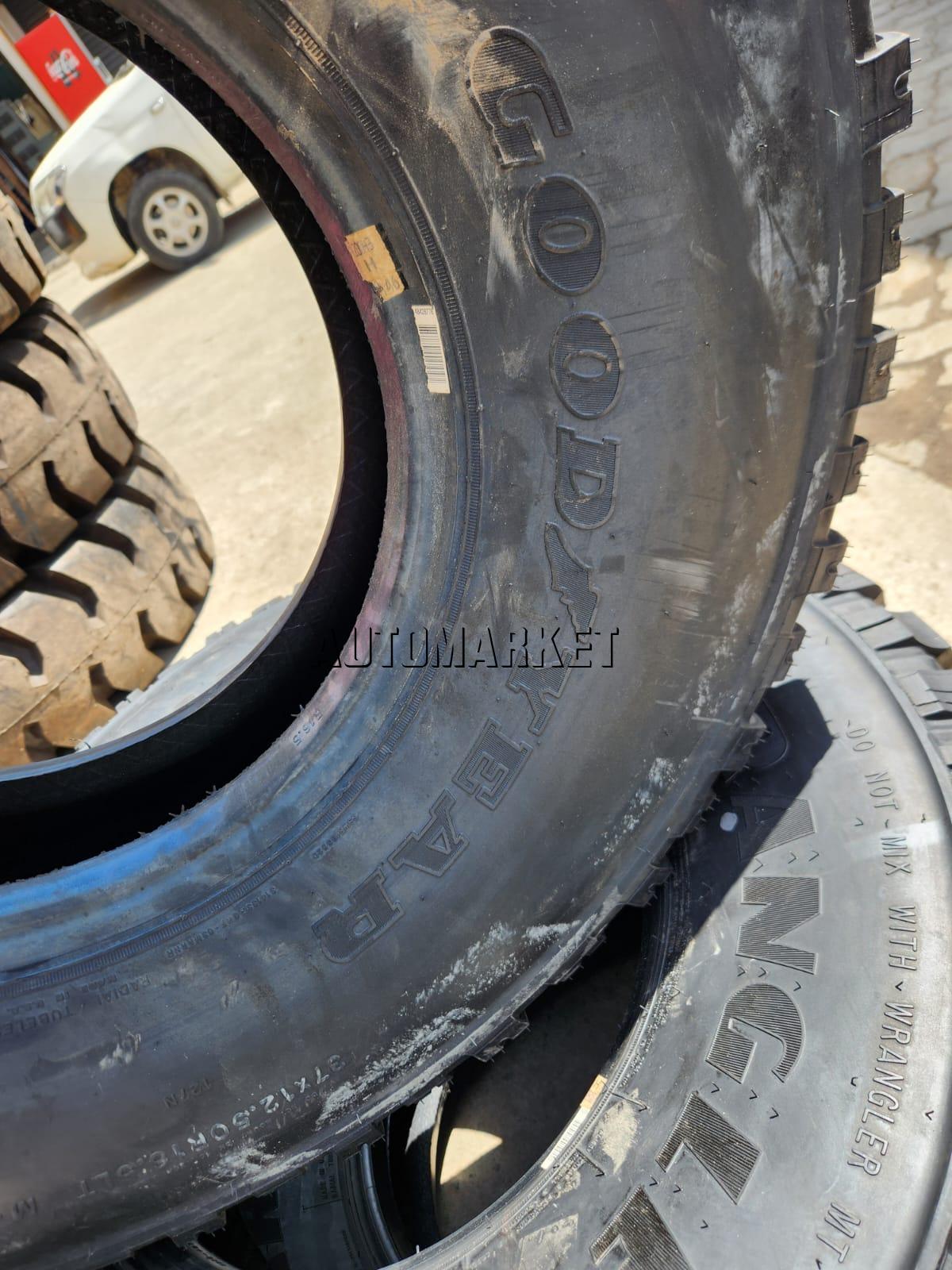 37×12.50R16.5 LT Goodyear Military OZ Tyre in Kenya