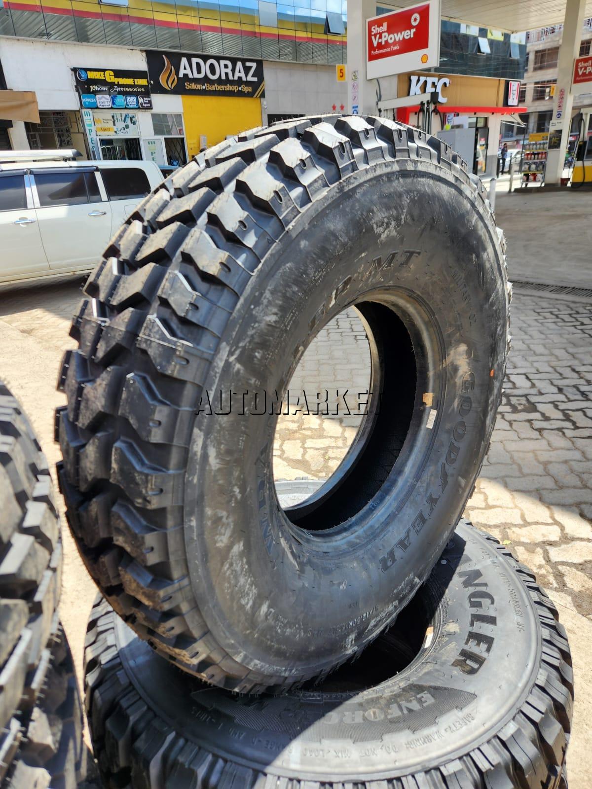 37×12.50R16.5 LT Goodyear Military OZ Tyre in Kenya