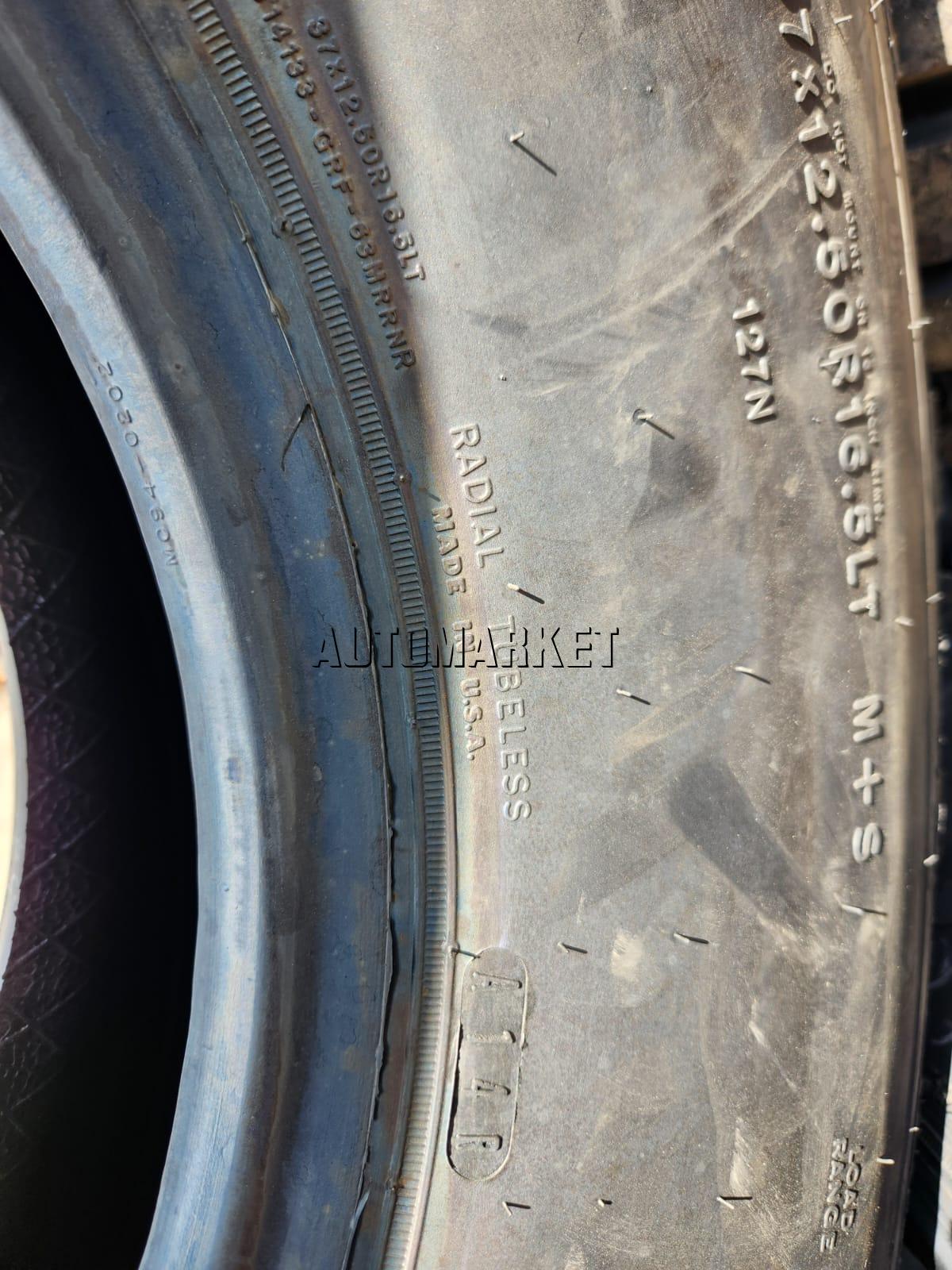 37×12.50R16.5 LT Goodyear Military OZ Tyre in Kenya