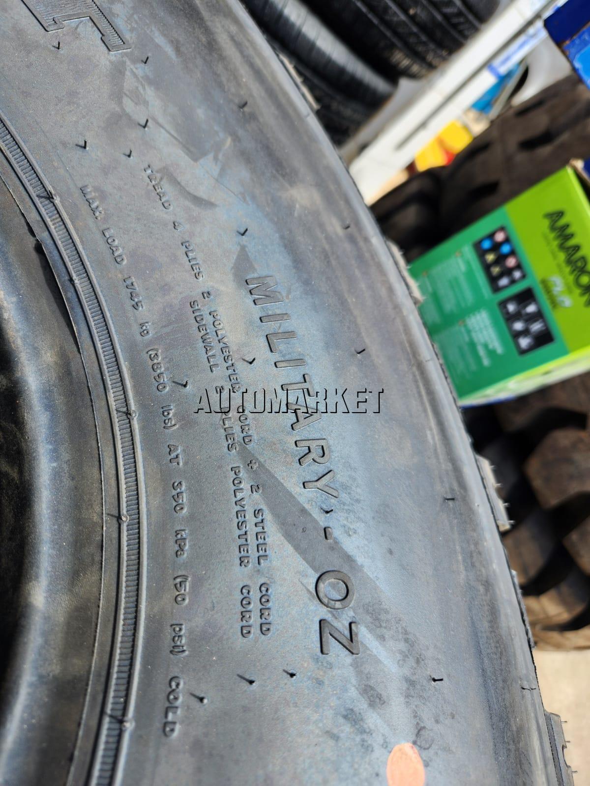 37×12.50R16.5 LT Goodyear Military OZ Tyre in Kenya