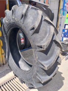 Alt Text: 12.4-24 agricultural tractor tyre for farm use in Kenya