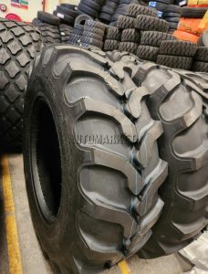 16.9-28 industrial OTR tyre with rugged tread pattern