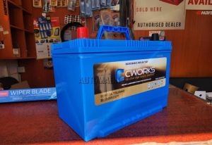 N70 car battery installed in a vehicle engine bay providing high starting power and reliable electrical performance in Kenya