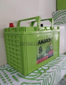 NS70 car battery installed in a vehicle engine bay providing high starting power and reliable electrical performance in Kenya