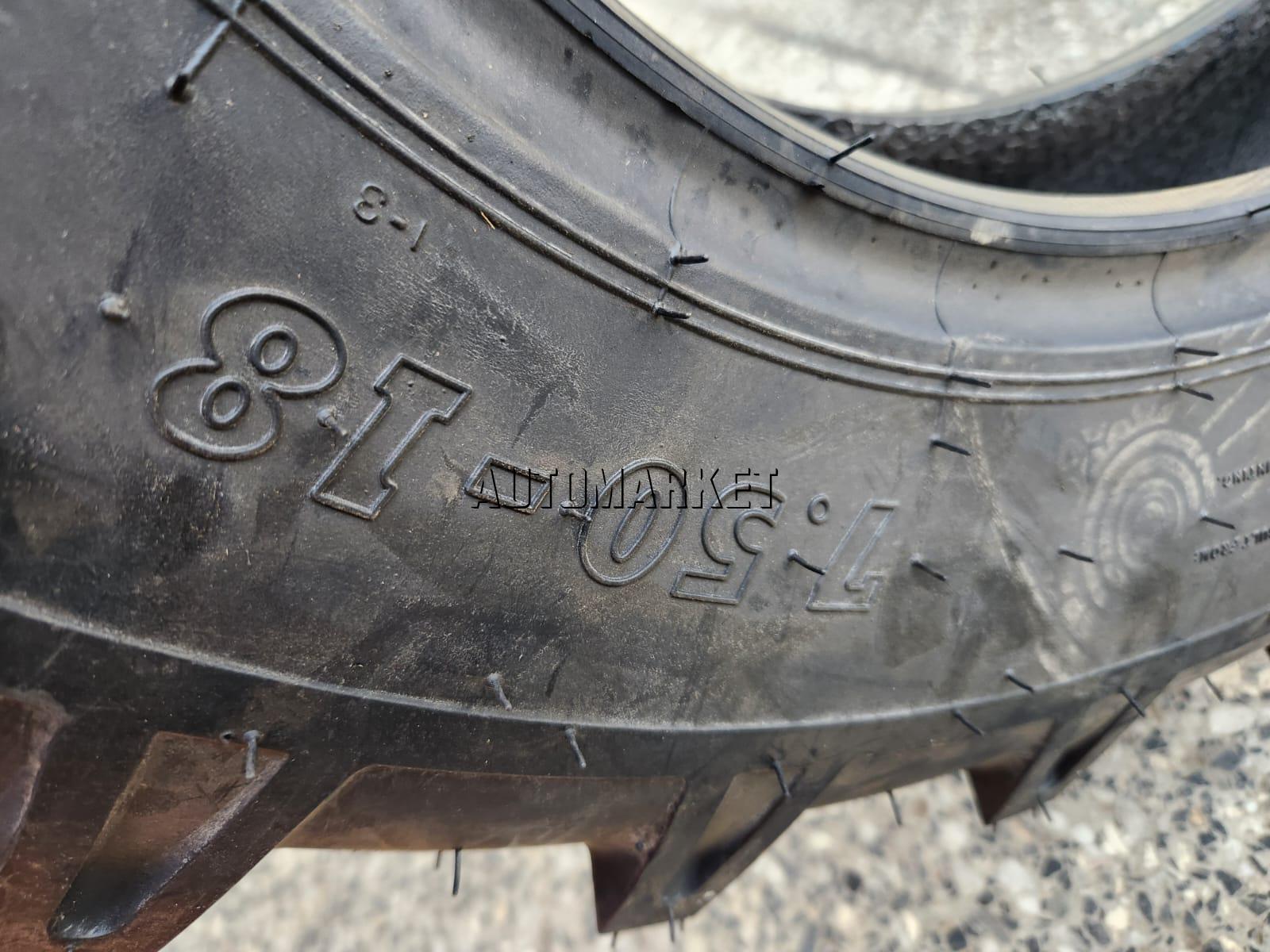 7.50-18 BKT Agricultural Tyre from India – 8 Ply Lug Pattern