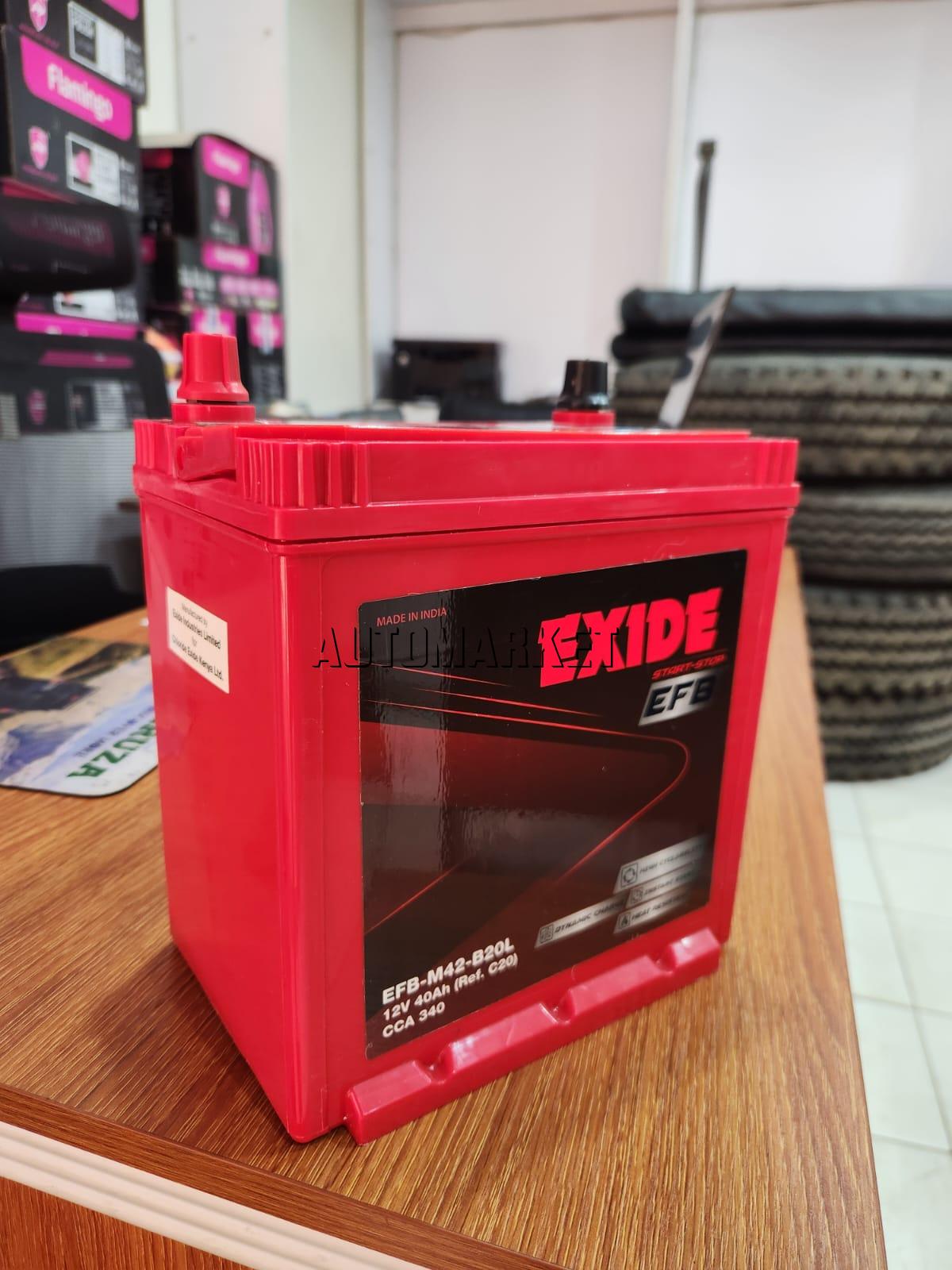 Chloride Exide M42 (035) EFB Start-Stop Car Battery