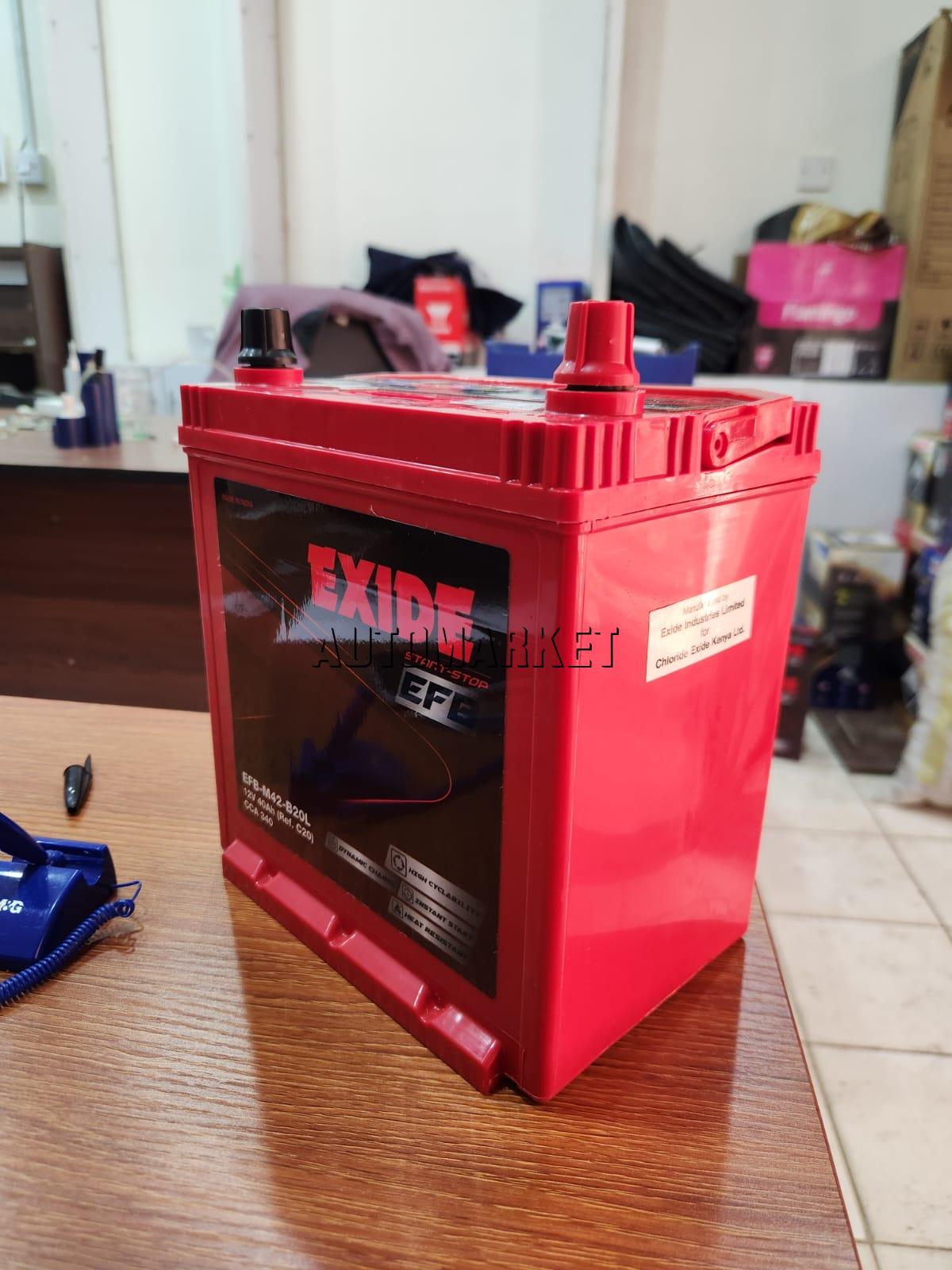 Chloride Exide M42 (035) EFB Start-Stop Car Battery