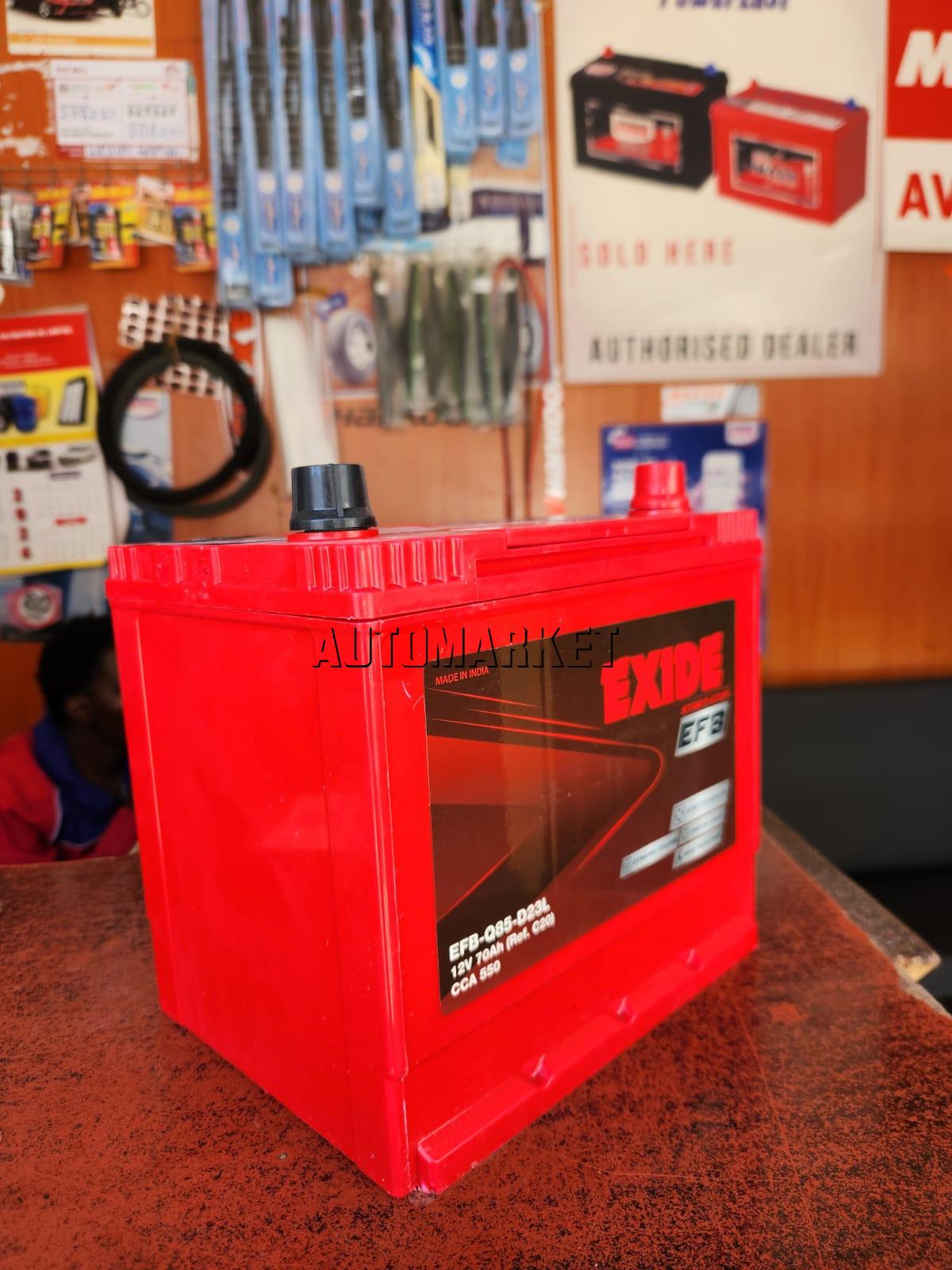 Chloride Exide Q85 EFB Start-Stop Car Battery