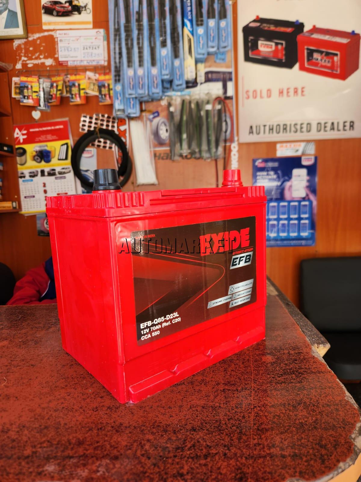 Chloride Exide Q85 EFB Start-Stop Car Battery