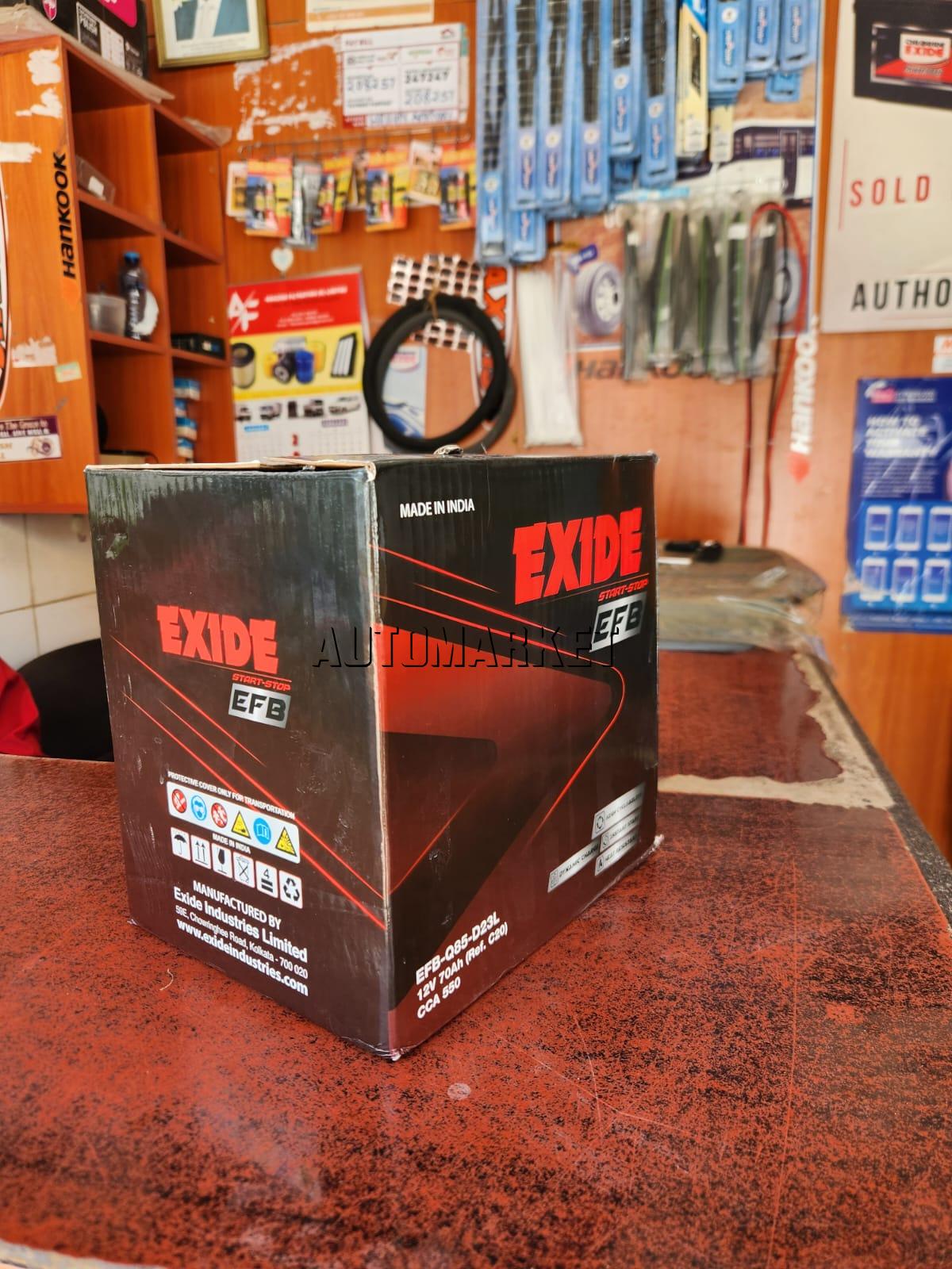 Chloride Exide Q85 EFB Start-Stop Car Battery