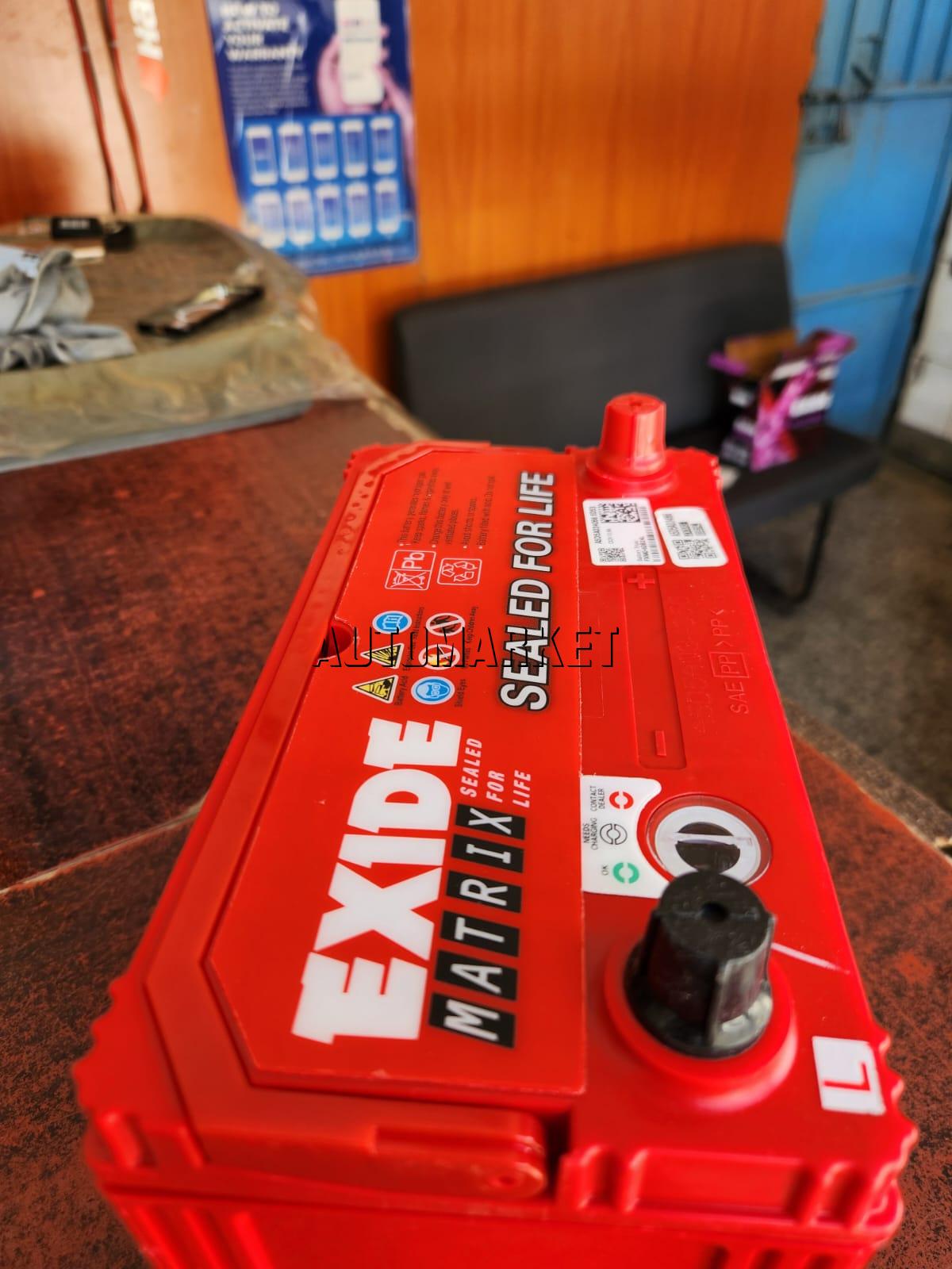 Chloride Exide Matrix 045 Maintenance Free Car Battery