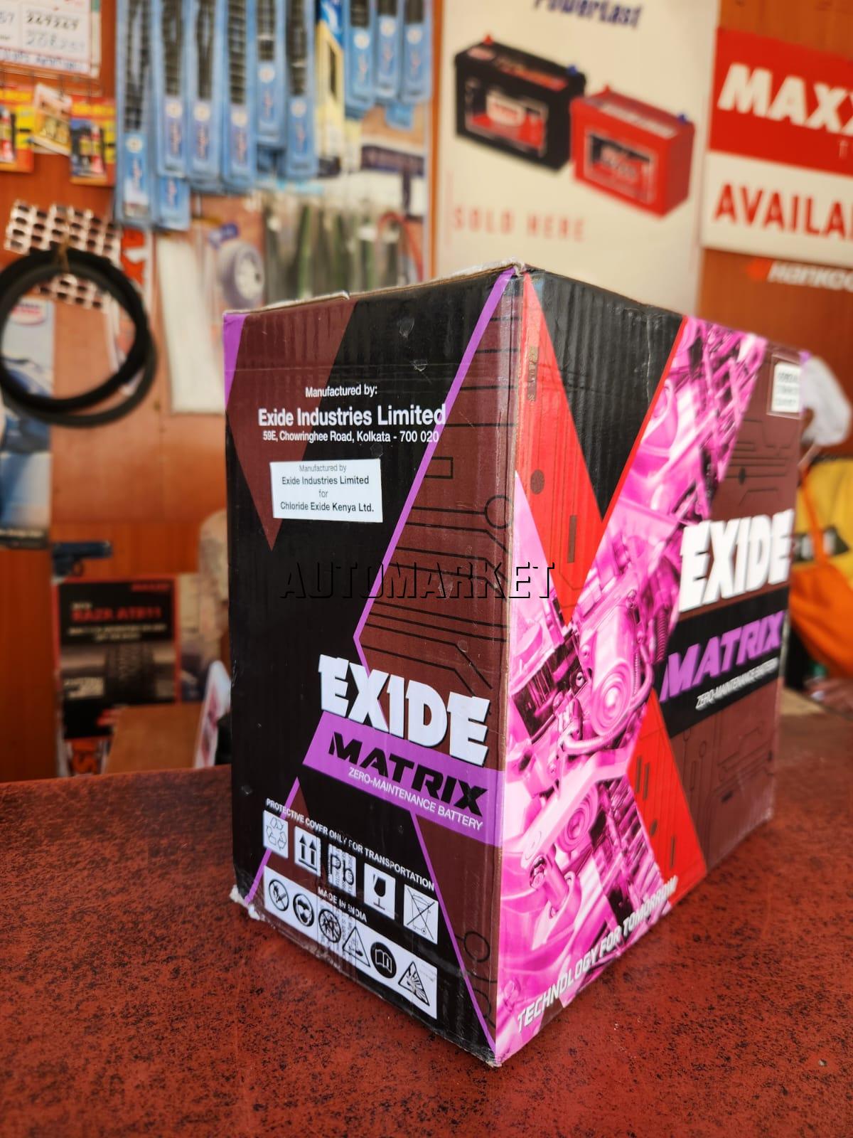 Chloride Exide Matrix 045 Maintenance Free Car Battery