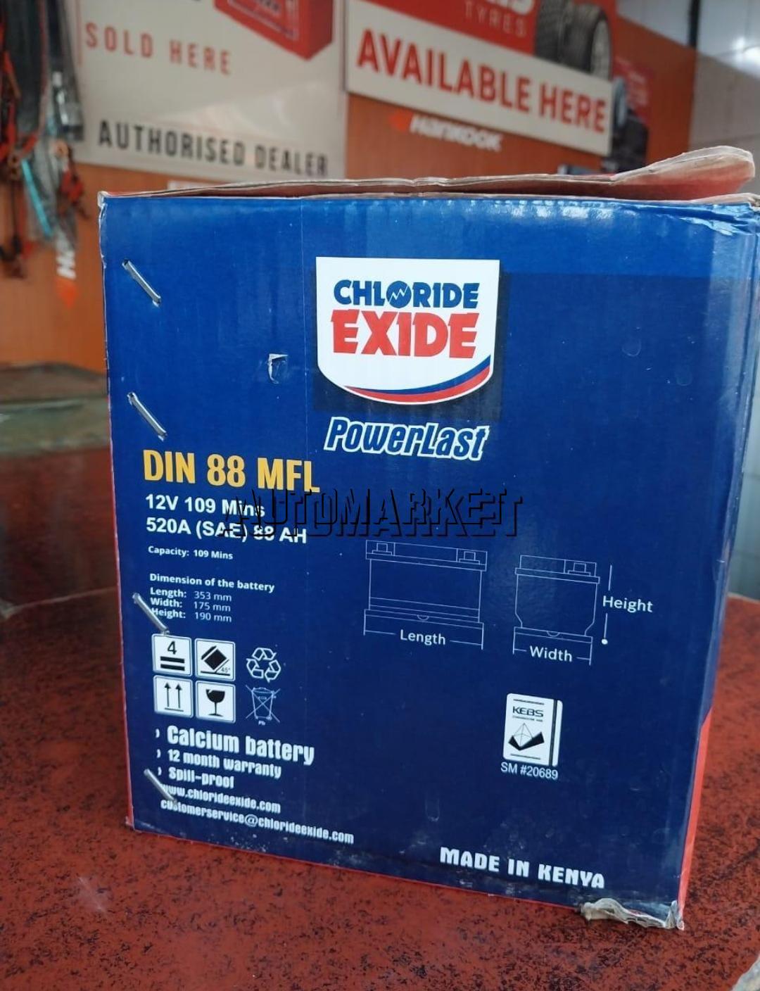 Chloride Powerlast DIN 88 MF