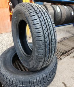 185/70R13 passenger tyre fitted on compact saloon vehicle available in Kenya from Automarket