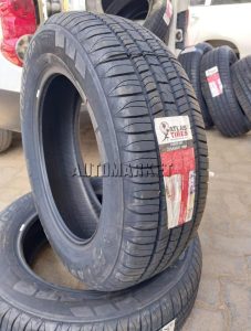 215/65R17 passenger tyre mounted on SUV available in Kenya from Automarket
