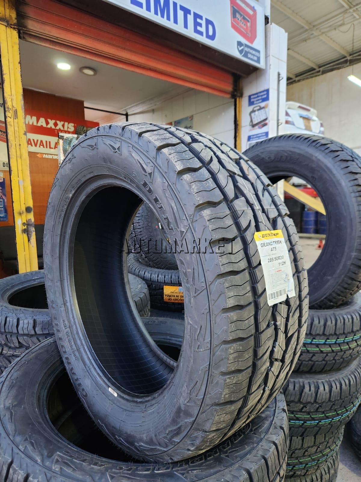 285/50R20 Dunlop Grandtrek AT5 Tyre in Kenya – 112H
