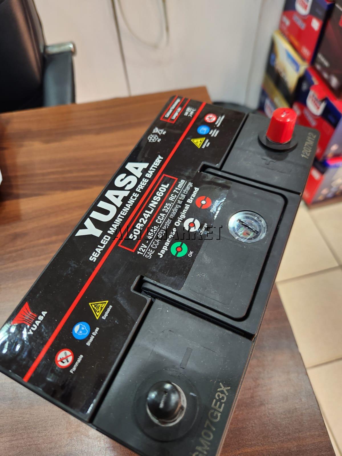 Yuasa NS60 (045) Car Battery – Made in Japan