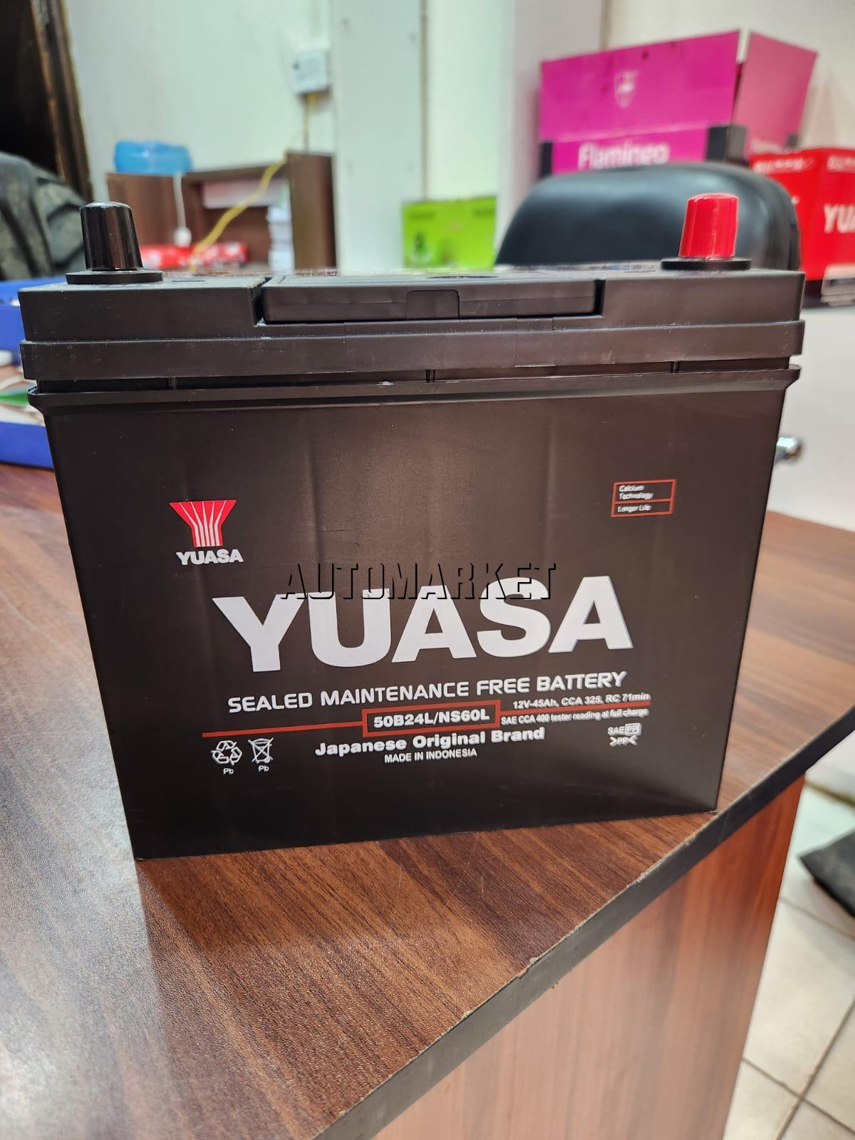 Yuasa NS60 (045) Car Battery – Made in Japan
