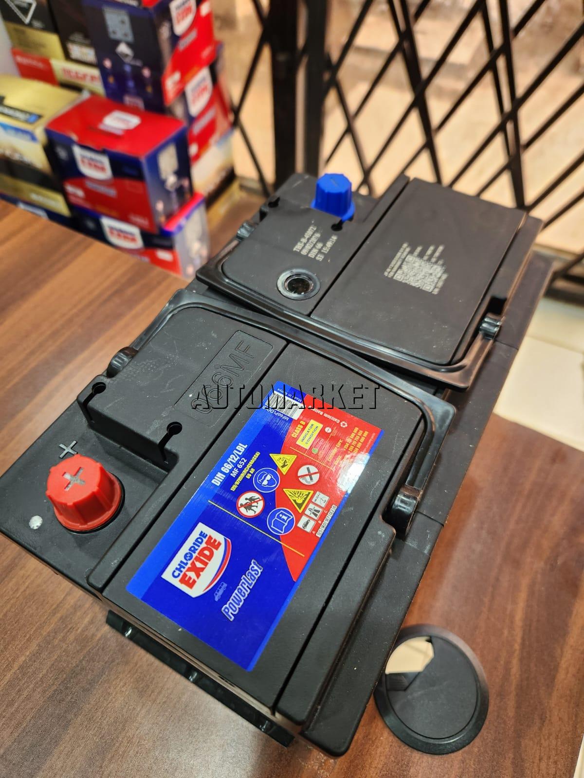 Chloride Powerlast DIN 66 MFL Car Battery