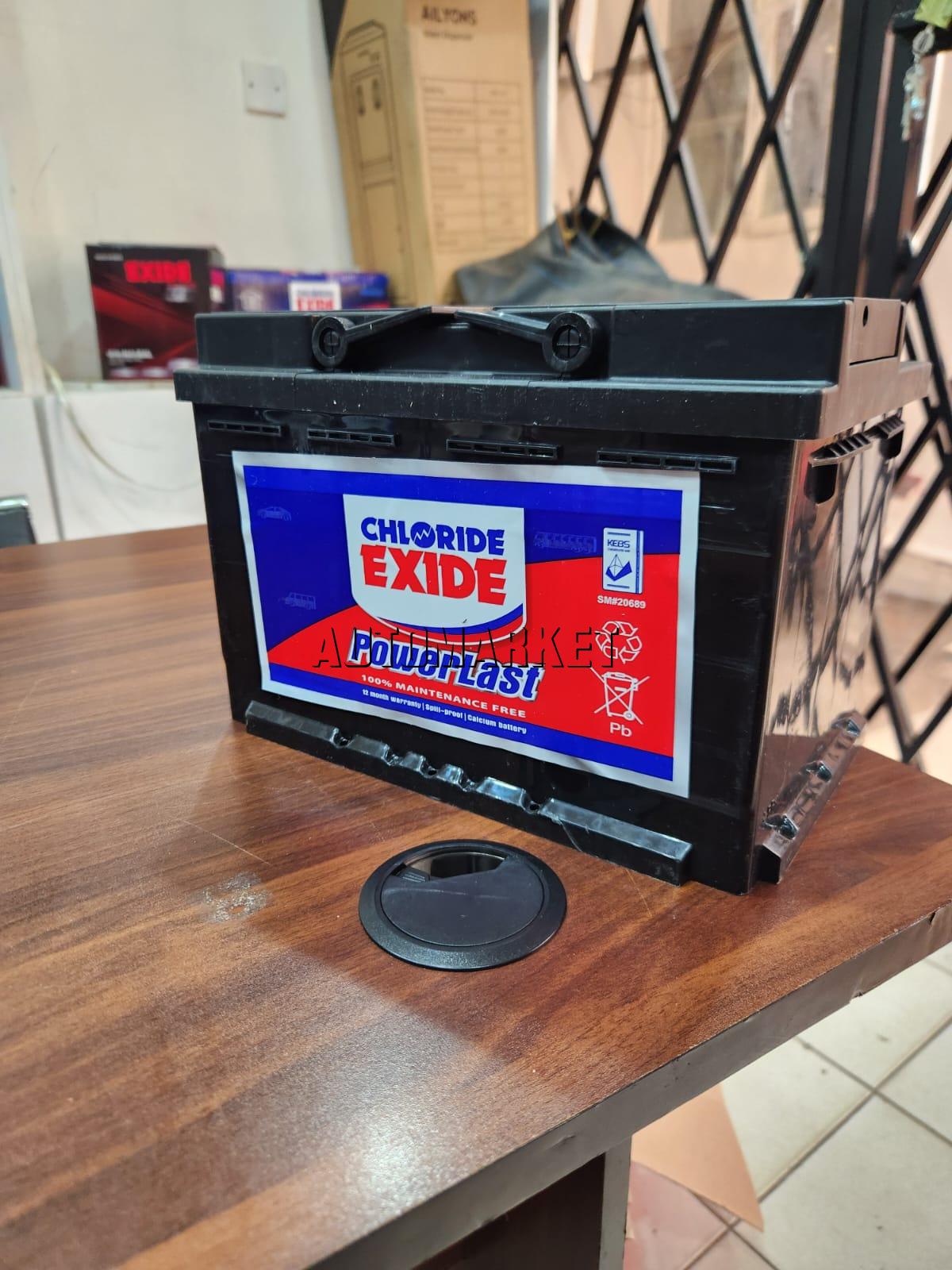 Chloride Powerlast DIN 66 MFL Car Battery