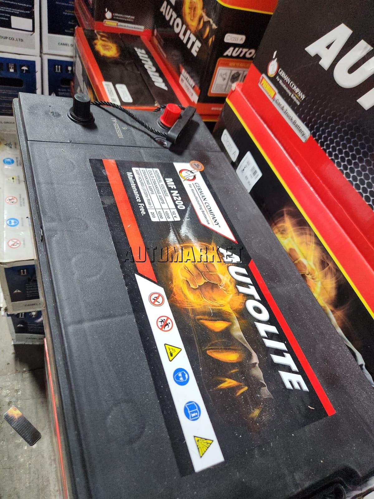 AutoLite N200 Car Battery – Egypt | 1 Year Warranty