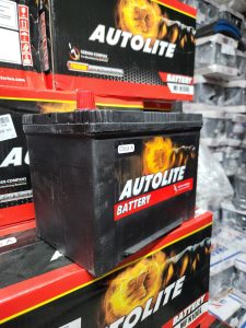 AutoLite NS70 maintenance free car battery made in Egypt