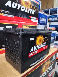 AutoLite N90 maintenance free car battery made in Egypt
