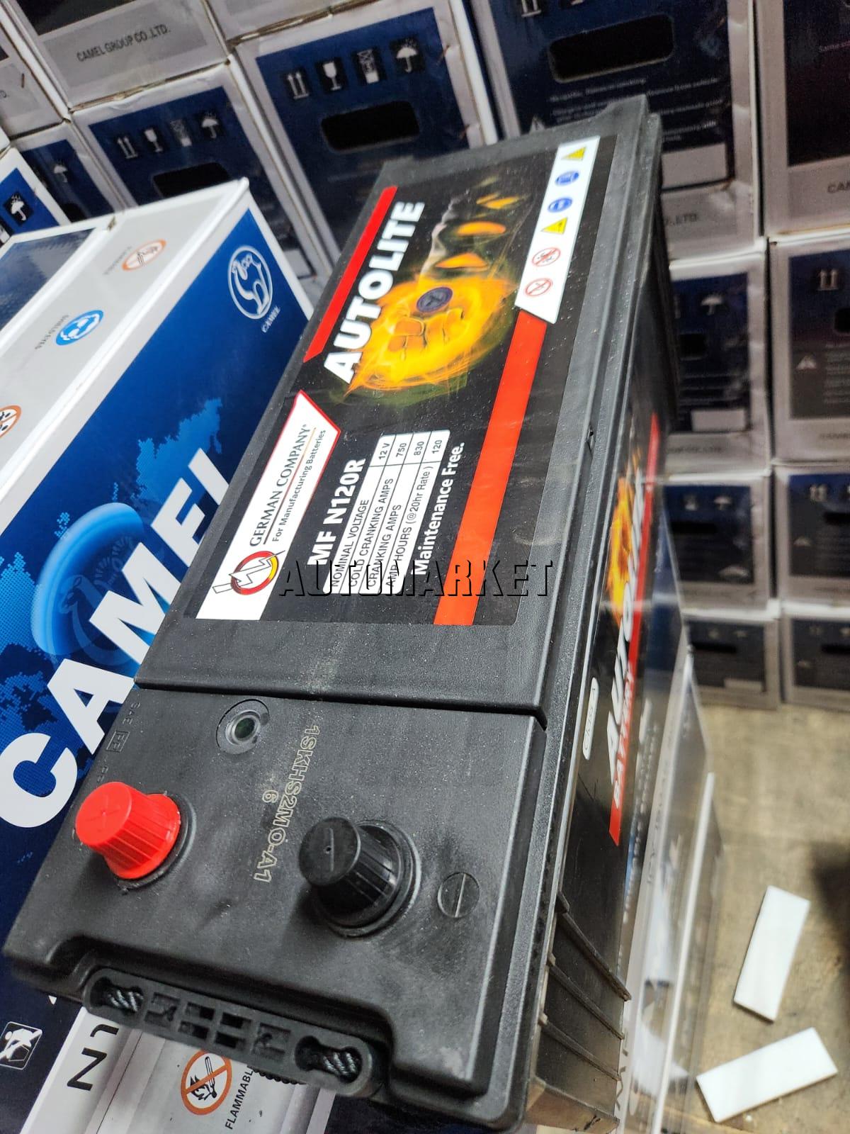 AutoLite N120 Car Battery – Egypt | 1 Year Warranty