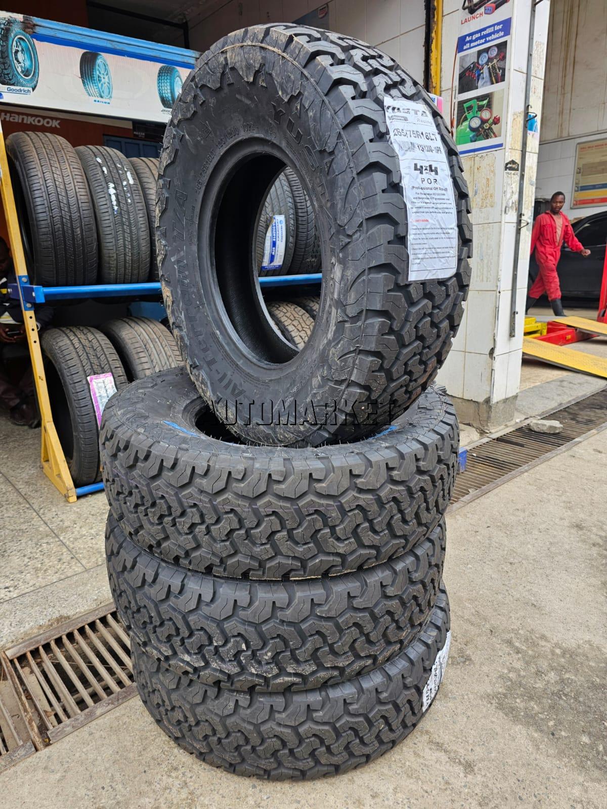 265/75R16 LT Yusta AT Tyre in Kenya