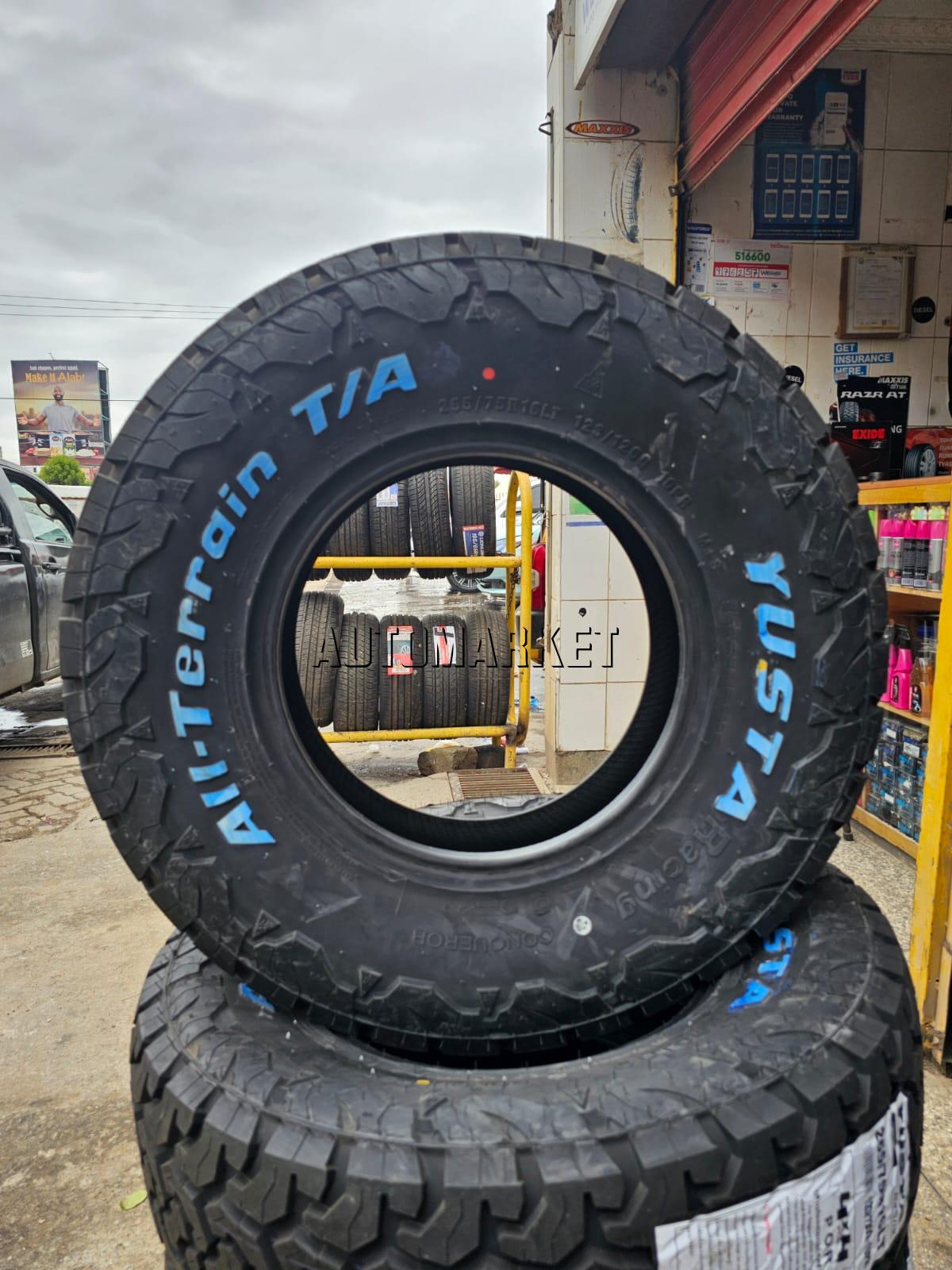 265/75R16 LT Yusta AT Tyre in Kenya