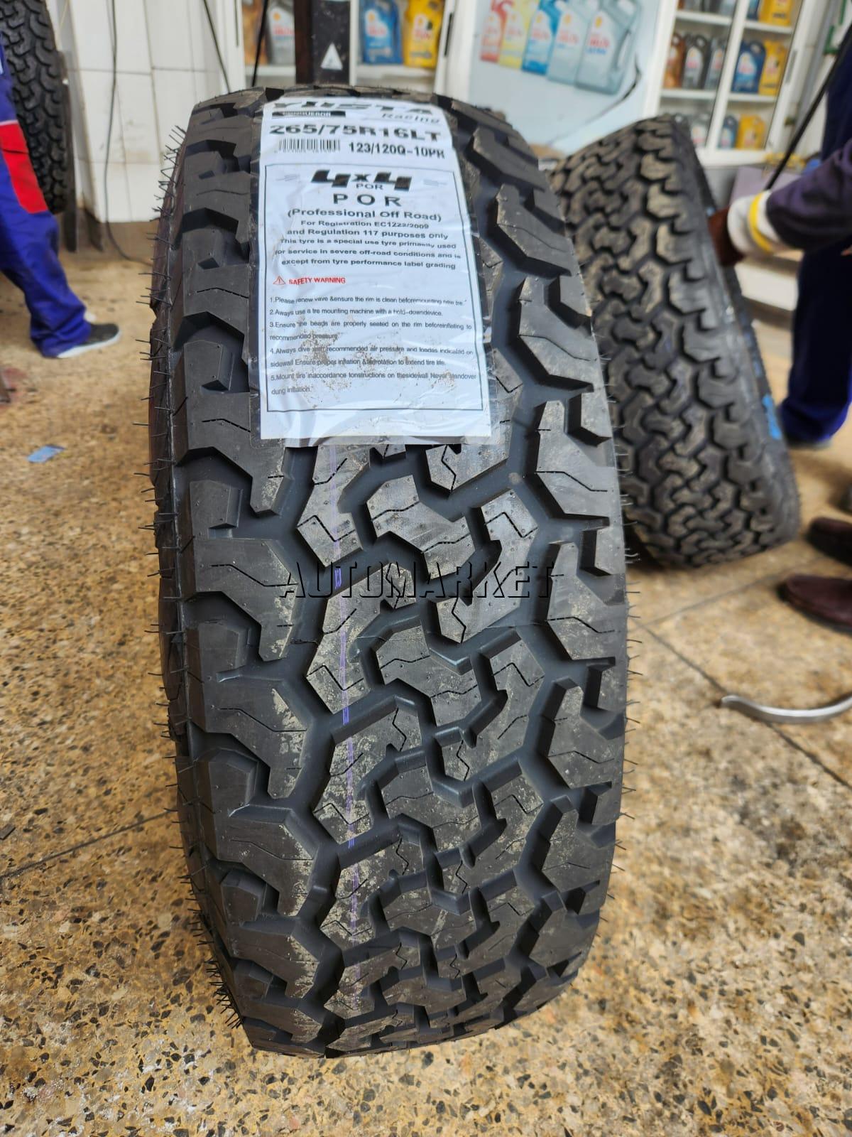 265/75R16 LT Yusta AT Tyre in Kenya