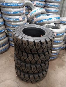 8.15-15 MRF solid forklift tyre for warehouse and industrial material handling forklifts