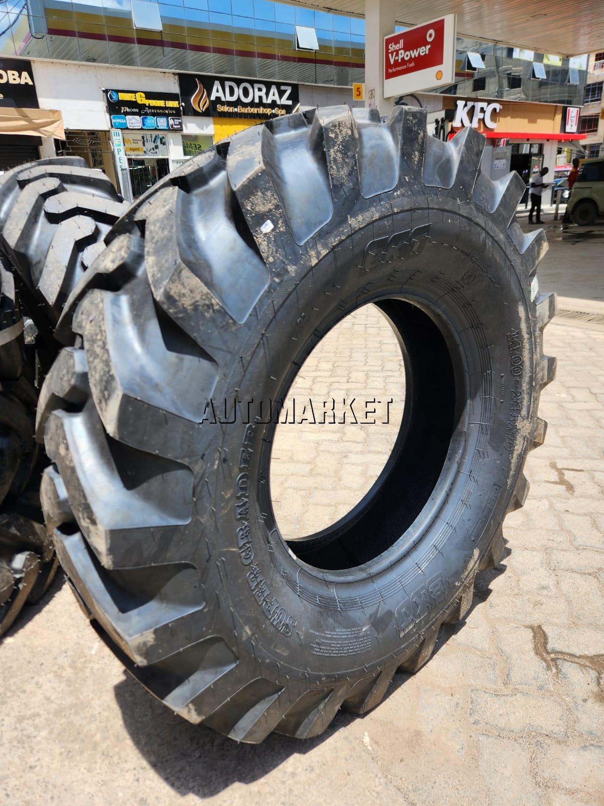 14.00-24 BKT Super Grader G2 16 Ply Industrial Tyre from India