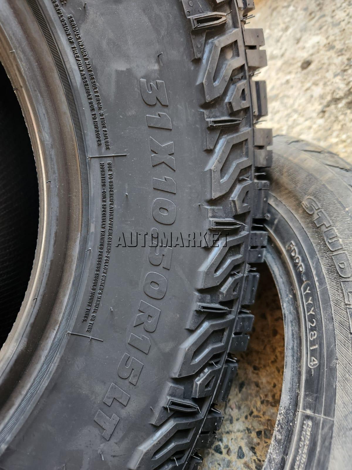 31×10.50R15 LT Fortune Tyre from Thailand