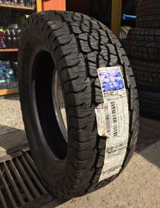 225/60R17 BF Goodrich T/A all terrain tyre for SUVs and light trucks in Kenya