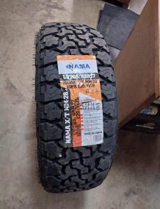 265/65R17 NAMA tyre for SUV and 4x4 vehicles