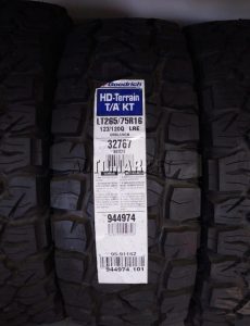 LT265/75R16 BF Goodrich KO3 all-terrain tyre 10PR for SUV and pickup